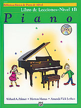 Alfred's Basic Piano Library Lesson v.1B w/CD (spanish edition) . Piano . Various