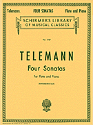 Sonatas (4) . Flute and Piano . Telemann