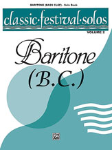 Classic Festival Solos v.2 . Baritone B.C . Various