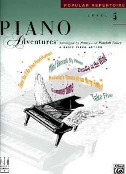 Piano Adventures Popular Repertoire v.5 . Piano . Faber
