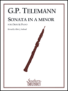 Sonata in A Minor . Oboe and Piano . Telemann