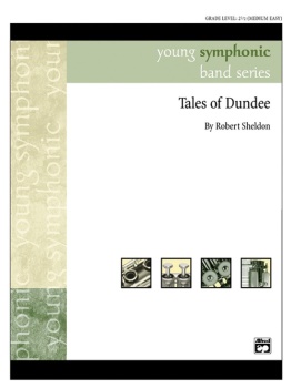 Tales of Dundee (score only) . Concert Band . Sheldon