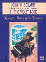 Piano Course v.E (violet book) . Piano . Schaum