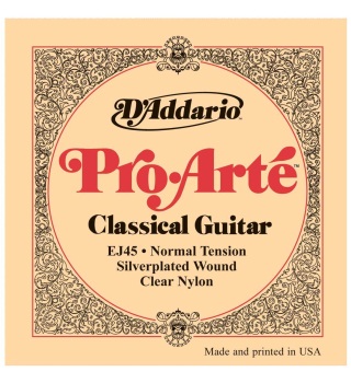 D'Addario EJ45 Pro Arte Classical Guitar Set  Normal Tension