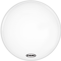 BD30MX1W MX1 White Marching Bass Drum Head (30") . Evans
