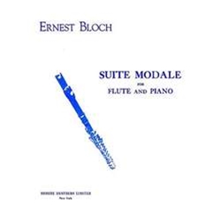 Suite Modale . Flute and Piano . Bloch