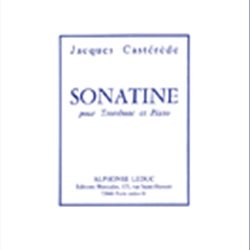 Sonatine . Trombone and Piano . Casterede