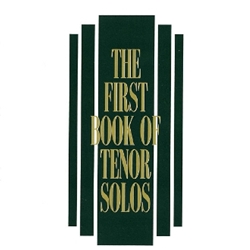 The First Book of Tenor Solos . Vocal Collection . Various