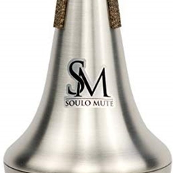 SM6378 Trombone Straight Mute (aluminum) . Soulo Mutes