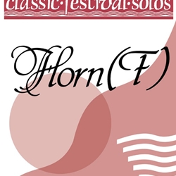 Classic Festival Solos v.1 . French Horn . Various