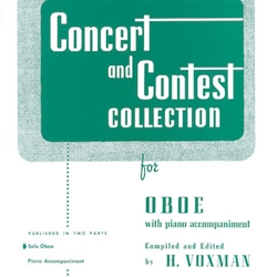 Concert and Contest Collection (piano accompaniment) . Oboe . Various