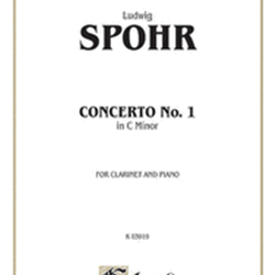 Concerto No. 1 . Clarinet and Piano . Spohr