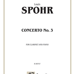 Concerto No. 3 . Clarinet and Piano . Spohr