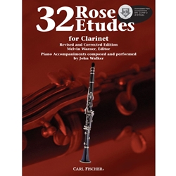 Etudes (32) w/CD . Clarinet . Rose