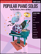 Popular Piano Solos (john thompson's modern course) v.4 . Piano . Various