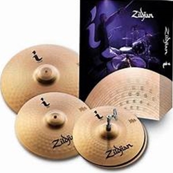 ILHSTD Standard Gig Cymbal Pack (14" hi hats, 16" crash, 20" ride) . Zildjian