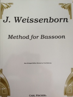 Method For Bassoon (New Enlarged Edition) . Weissenborn Fischer