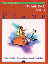 Alfred's Basic Piano Library Technic Book v.2 . Piano . Various
