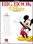 Big Book of Disney Songs . Violin . Various
