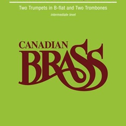 Canadian Brass Christmas Brass Quartets . Trumpet 2 . Various
