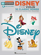 Disney for Violin w/Audio Access . Violin . Various