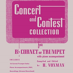 Concert and Contest Collection w/printable piano parts) . Trumpet and Piano . Various