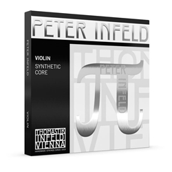 Thomastik-Infel PI100 Peter Infeld Violin String Set (4/4, ball/loop platinum plated E) . Thomastik