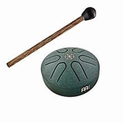 PSTD4DGGOL Pocket Steel Tongue Drum (3", a major) . Meinl