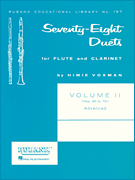Duets (78) . Flute & Clarinet . Various