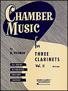 Chamber Music for Three Clarinets v.2 . Clarinet Trio . Various