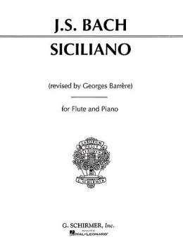 Siciliano . Flute/Violin & Piano . Bach Wwso