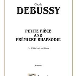 Petite Piece And Premiere Rhapsodie . Clarinet and Piano . Debussy