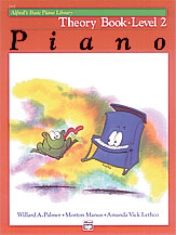 Alfred's Basic Piano Library Theory Book v.2 . Piano . Various