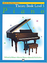 Alfred's Basic Piano Library Theory Book v.5 . Piano . Various